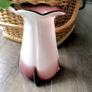 Retro Floral Vase